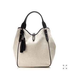 JCrew Hayden canvas hobo